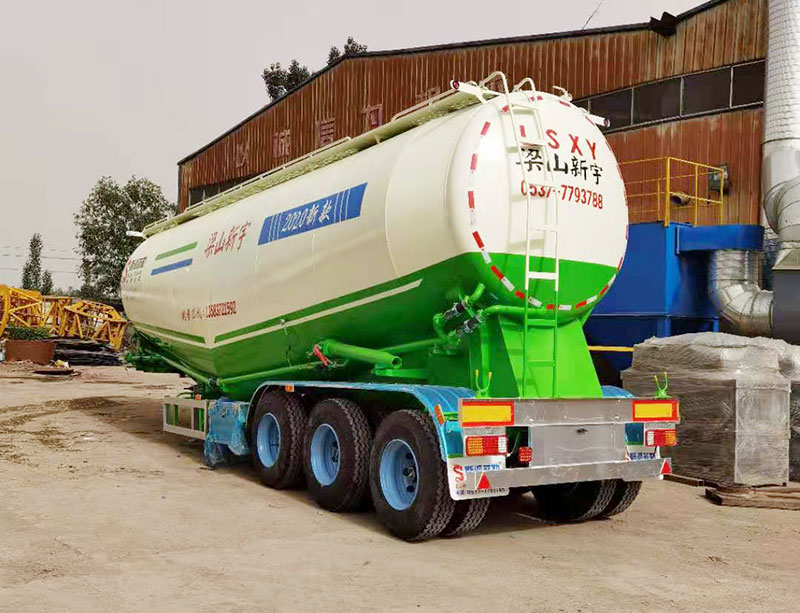 粉粒物料运输车半挂车